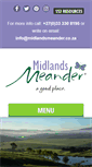 Mobile Screenshot of midlandsmeander.co.za